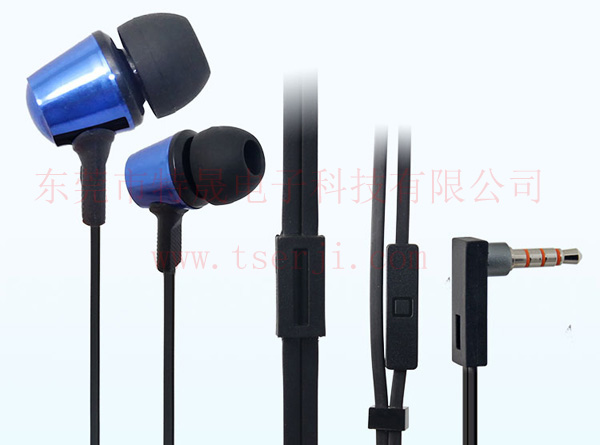 LS-EM-109C手機(jī)免提耳機(jī) 帶開關(guān) 面條線