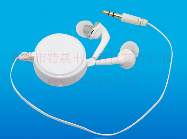 LS-ES-029 單向拉伸伸縮有線耳機(jī)