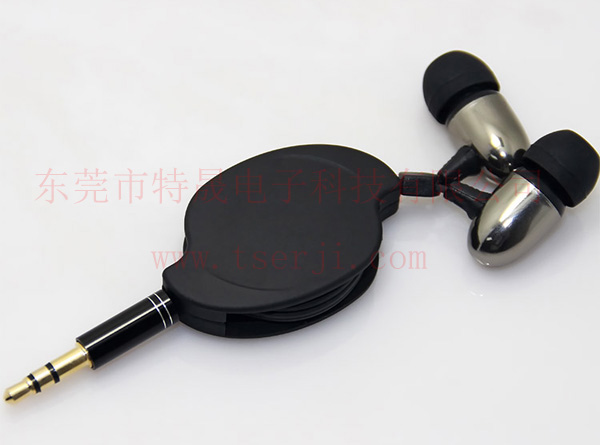 LS-ES-033 入耳式收納線耳機(jī) 雙向拉伸