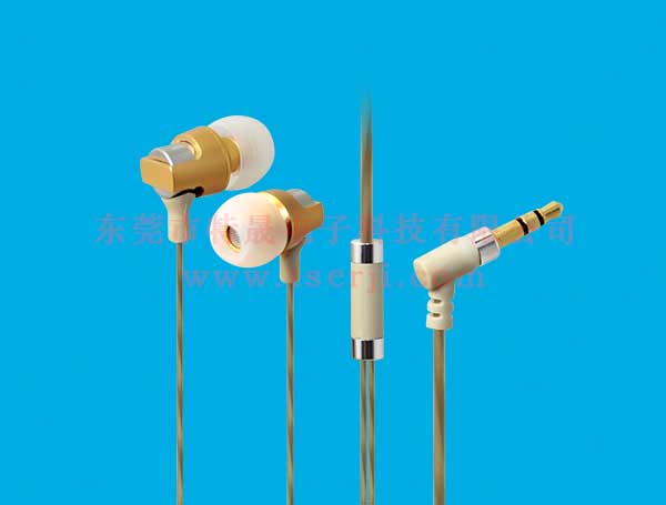 LS-EJ-147 入耳式重低音金屬耳機(jī) TPE絞線(xiàn)